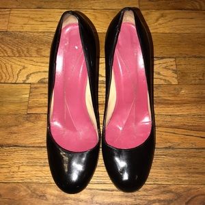 Kate Spade Black Patent Leather Pumps Size 9.5